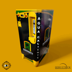 Dispensadora de agua caliente mod. Full Intermedio con fichas