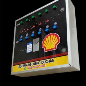 🚿 SISTEMA DE COBRO PARA 6 DUCHAS 🚿